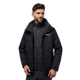 Jack Wolfskin Jasper 3IN1 Erkek Mont Siyah XL