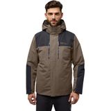 Jack Wolfskin Jasper 3ın1 Jkt M Erkek Outdoor Ceket A61858-5719 Cold Coffee - Haki