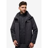 Jack Wolfskin Jasper 3IN1 Outdoor Ceket, L, Bilinmeyen, Siyah, Erkek