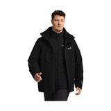 Jack Wolfskin Jasper Pro 3ın1 Jkt M Erkek Outdoor Montu (3'ü 1 Arada) A66293-6000 Siyah - 2XL