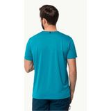 Jack Wolfskin Jwp Erkek Yeşil Tişört - 2XL - Çok Renkli