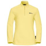 Jack Wolfskin Kadın Gecko polar kazak, Limon Buz, M