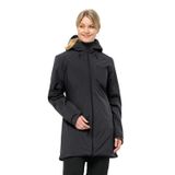 Jack Wolfskin Kadın Kaban, Siyah, S