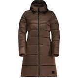 Jack Wolfskin Kadın Outdoor Ceket Eisbach Coat Kahverengi