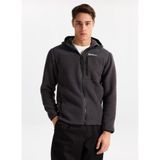 Jack Wolfskin Kammweg Pile Ceket, S, 1711271, Antrasit, Erkek