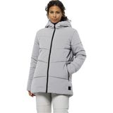 Jack Wolfskin Karolinger Long Kadın Gri Outdoor Ceketi - XS