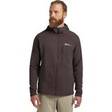 Jack Wolfskin Kolbenberg Hooded Fz Erkek Kahverengi Polar Ceket - M