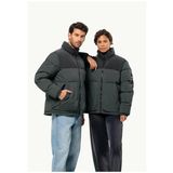 Jack Wolfskin Koyu Yeşil Erkek Kapüşon Yaka Mont Dellbrueck Jkt