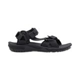 Jack Wolfskin Lakewood Ride Sandal M, yürüyüş turları ve günlük kullanım için hafif erkek sandaleti, kaymaz tabanlı plaj ayakkabısı, bakımı kolay, erkekler için, Phantom, 44.5 EU