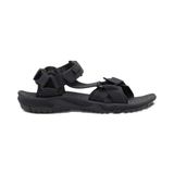 Jack Wolfskin Lakewood Ride Sandal M, yürüyüş turları ve günlük kullanım için hafif erkek sandaleti, kaymaz tabanlı plaj ayakkabısı, bakımı kolay, erkekler için, Phantom, 47 EU