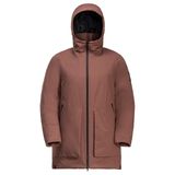 Jack Wolfskin Luisenplatz JKT W kadın montu, Vahşi zencefilli, M