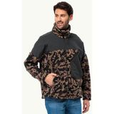 Jack Wolfskin Maarweg Print Jkt Erkek Ceket 1711231 - Siyah