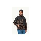 Jack Wolfskin Maarweg Prınt Jkt Unisex Kahverengi Mont 1711231-8889