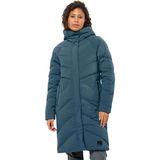 Jack Wolfskin Marienplatz Coat W Rds Kadın Mavi Outdoor Ceketi - İndigo