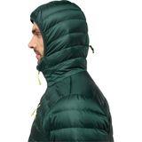 Jack Wolfskin Passamani Down Hoody Erkek Yeşil Outdoor Ceketi