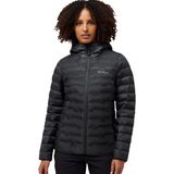 Jack Wolfskin Passamani Down Rds Kapüşonlu Kadın Kaz Tüyü Mont - XS - Gri