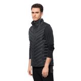 JACK WOLFSKIN PASSAMANI DOWN VEST M Erkek YELEK, phantom, S