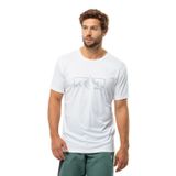 Jack Wolfskin Peak Graphic T M erkek tişörtü