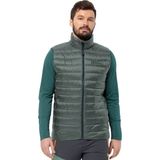 Jack Wolfskin Pilvi Down Erkek Outdoor Yelek 1207711_4311 - 2XL - Yeşil - Yeşil