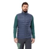 JACK WOLFSKIN PILVI DOWN VEST M Erkek YELEK, Evening Sky, S
