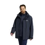 Jack Wolfskin PINETRAIL 3IN1 JKT M Lacivert Regular Fit Logo Baskılı Erkek Spor Mont