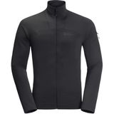 Jack Wolfskin Prelight Fz Erkek Siyah Polar Ceket