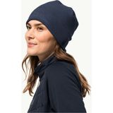 Jack Wolfskin Real Stuff Beanie Unisex Turuncu Bere - Standart - Mavi