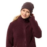 JACK WOLFSKIN RIB BEANIE Unisex Bere, boysenberry, ONE SIZE