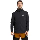 Jack Wolfskin Ridge Hike Hooded Fz Erkek Siyah Polar Ceket - XL