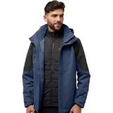 Jack Wolfskin Romberg 3ın1 Erkek Outdoor Mont - Mavi - XL