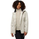 Jack Wolfskin Rotwand 3in1 Jkt W Kadın Ceket - M - Bej