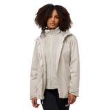 Jack Wolfskin ROTWAND 3IN1 JKT W Su Geçirmez Mont, S Beden