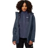 Jack Wolfskin Rotwand 3ın1 Kadın Outdoor Mont A60333 - Mavi