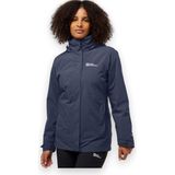 Jack Wolfskin Rotwand 3in1 W Kadın Outdoor Mont A60333 - Lacivert