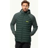 Jack Wolfskin Routeburn Pro Hybrid Erkek Mont - Yeşil