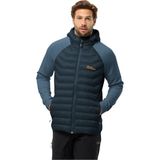 Jack Wolfskin Routeburn Pro Hybrid Erkek Outdoor Ceketi 1710512 - XL - Lacivert