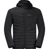 Jack Wolfskin Routeburn Pro Hybrid Erkek Siyah Outdoor Ceketi - M