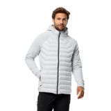 JACK WOLFSKIN ROUTEBURN PRO HYBRID M Erkek OUTDOOR CEKETİ, Cool Grey, S