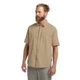 Jack Wolfskin Sierra Canyon SS SHIRT M Erkek Gömlek hazel wood XL