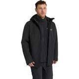 Jack Wolfskin Stonetrail 3in1 Erkek Mont - 2XL - Siyah