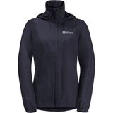 Jack Wolfskin Stormy Point 2l Kadın Outdoor Ceket 1111202 - Siyah