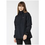 Jack Wolfskin Stormy Point W Siyah Kadın Spor Ceket
