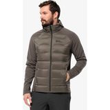 Jack Wolfskin Tasman Down Hybrid Erkek Kahverengi Mont 1711411-5719 - 3XL