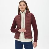 Jack Wolfskin Tasman Down Hybrid Kadın Kahverengi Mont - 2866-Kahverengi - XS