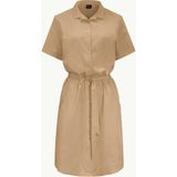 Jack Wolfskin Tatil Midi Elbise - 0019 Bej
