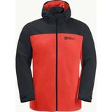 Jack Wolfskin Taubenberg 3in1 Erkek Kırmızı Outdoor Mont 1115311