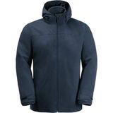 Jack Wolfskin Taubenberg 3in1 Erkek Outdoor Mont 1115311-1010 - Night Blue