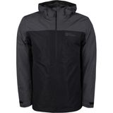 Jack Wolfskin Taubenberg 3in1 Erkek Outdoor Mont 1115311 - Black - 3XL
