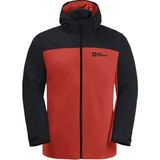 Jack Wolfskin Taubenberg 3in1 Erkek Outdoor Mont 1115311 - Kırmızı - XL