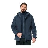 Jack Wolfskin Taubenberg 3ın1 Jkt M 1115311-OUT Ckt Mıdnıght Erkek Mont - Lacivert